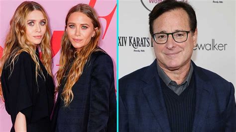 olsen twins and bob saget|Olsen Twins and More Full House Stars Pay Tribute。